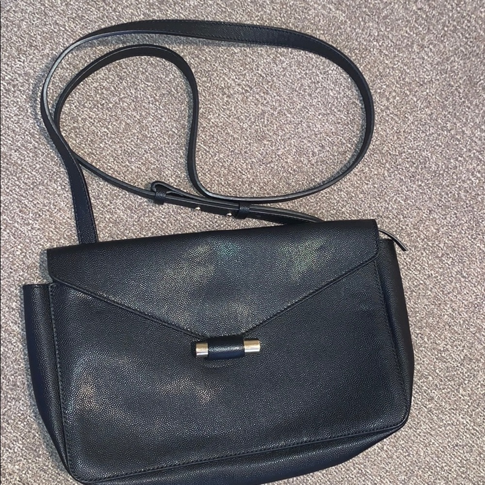 NEW Stuart Weitzman Black Cross-Body Bag/Clutch!
